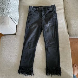 American Eagle high rise crops